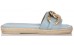 Sante γαλάζια espadrilla με χρυσή αλυσίδα 21-123 NEW ARRIVALS